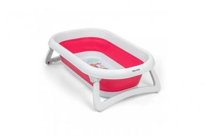 MILLY MALLY Baignoire pliante  aqua pink 5901761127720
