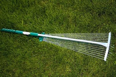 RACOEXPERT Balai &agrave; feuilles t&eacute;lescopique