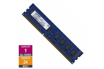 ELPIDA Barrette M&eacute;moire 1Go RAM DDR3 EBJ10UE8BDF0-DJ-F PC3-10600U 1333MHz 1Rx8 