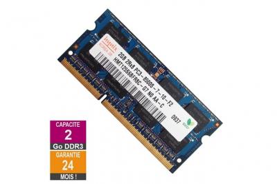 HYNIX Barrette M&eacute;moire 2Go RAM DDR3  HMT125S6BFR8C-G7 SO-DIMM PC3-8500 1066MHz 2Rx8