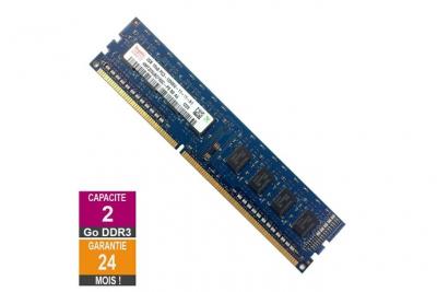HYNIX Barrette M&eacute;moire 2Go RAM DDR3  HMT325U6CFR8C-PB PC3-12800U 1600MHz 1Rx8 