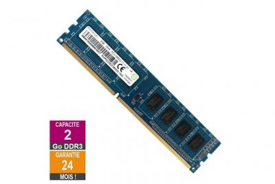 RAMAXEL Barrette M&eacute;moire 2Go RAM DDR3 RMR5030ED58E8W-1600 PC3-12800U 1600MHz 1Rx8 