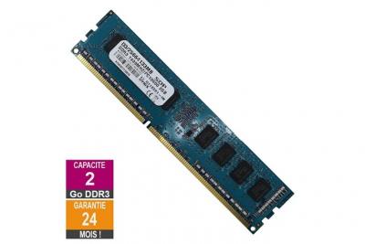 SQP Barrette M&eacute;moire 2Go RAM DDR3 D3/25664133MB DIMM PC3-10600U 1333MHz 1Rx8 