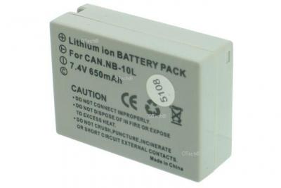 OTECH Batterie pour CANON POWERSHOT G16 - Garantie 1 an