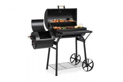 KLARSTEIN  beef brisket barbecue fumoir thermom&egrave;tre roues couvercle - noir GQ8-Beef Brisket