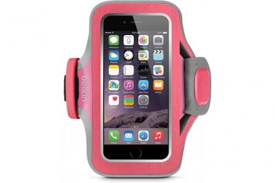 BELKIN  brassard pour t&eacute;l&eacute;phone slim-fit plus - fuchsia - pour apple iphone 6
