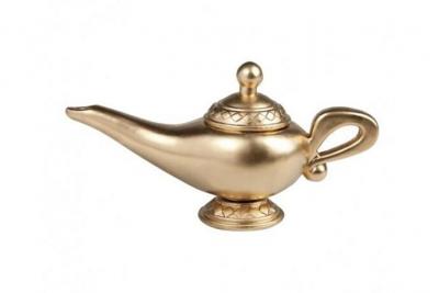 BOLAND  lampe miracle or 12 x 23 cm