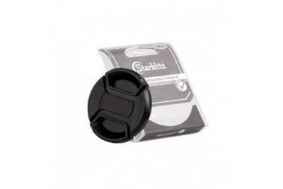 STARBLITZ  SLC62 Bouchon d'Objectif avec Clip de Fermeture 62 mm Noir