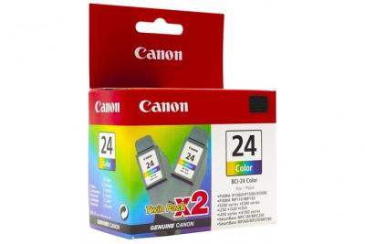 CANON Cartouche d'encre Couleur  (BCI24C) DOUBLE PACK