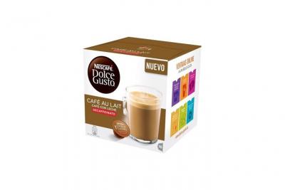 NESCAFE Capsules de caf&eacute; Au Lait Decaffeinated Nescaf&eacute; Dolce Gusto (16 uds)