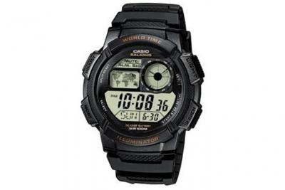 CASIO  Youth Digital World Time AE-1000W-1AV AE1000W-1AV Montre Homme