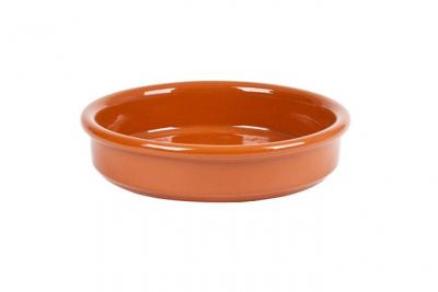CHEVALIER DIFFUSION Cassolette pour cr&egrave;me br&ucirc;l&eacute;e 14 cm -  - Marron - Terre Cuite
