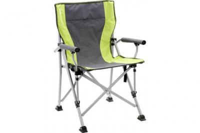 BRUNNER  Chaise de Camping Pliante Raptor Grise/Verte