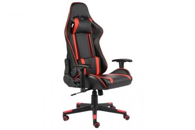 VIDAXL  chaise de jeu pivotante rouge pvc