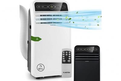 KLARSTEIN  metrobreeze new york 7k climatiseur mobile 7000 btu - fonction ventilateur & d&eacute;shumidificateur - blanc DXJ2- MetrobreezeWH 