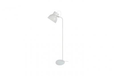 TOSEL CLOCHE - lampadaire liseuse articul&eacute; m&eacute;tal blanc d'ivoire