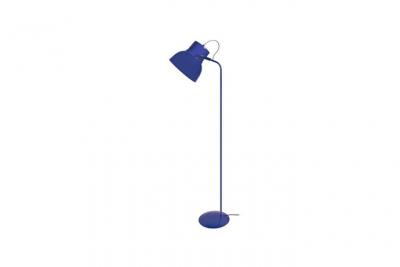 TOSEL CLOCHE - lampadaire liseuse articul&eacute; m&eacute;tal bleu marine