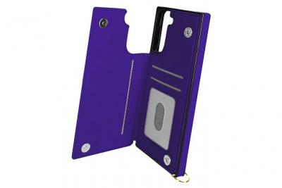 AVIZAR  Samsung Galaxy S21 - Coque Cordon violet