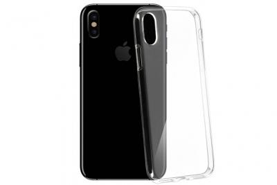 AVIZAR Coque iPhone X / XS Protection silicone gel transparente ultra-fine