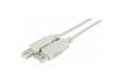 HYPERTEC Cordon USB 2.0 A / B gris - 2 m