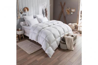 DODO Couette duvet Tradition chaude - 90% Duvet d'Oie - 220/240  Blanc