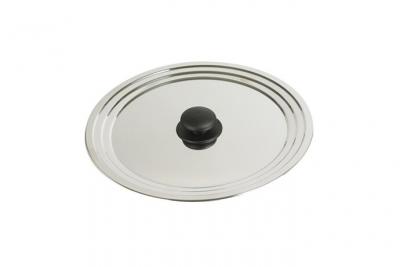 BAUMALU  342724 Couvercle Universel Inox Multi Degr&eacute;s 16/18/20 cm