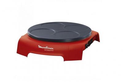 MOULINEX  Cr&ecirc;pi&egrave;re 4 Cr&ecirc;pes 720W Noir Rouge