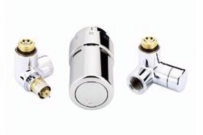 DANFOSS  - x-tra collection ensemble design 1/2 gauche chrom&eacute; en vente