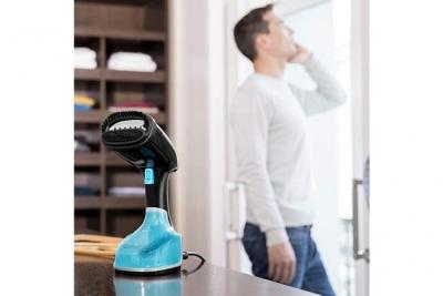 CECOTEC D&eacute;froisseur vertical compact de 0,28l 1200w bleu noir