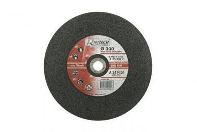RIBITECH &nbsp;&ndash;&nbsp;prdata300&nbsp;Disque Plat pour acier, noir