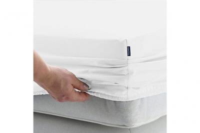  Drap Housse - Soft Wonder - Microfibre - Entretien Facile - 90x200 - 100x200 cm - Blanc 