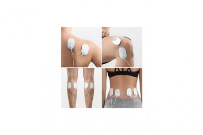 Appareil Electrostimulation 4 Patchs 8 Programmes - Ecran LCD - indiscount &reg;