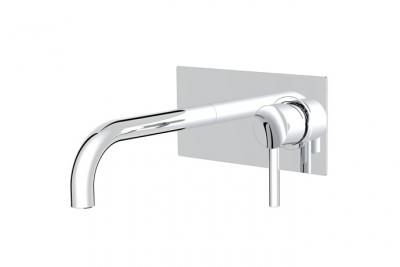 ESSEBAGNO  - Encarond mitigeur lavabo chrom&eacute; encastr&eacute; - Chrom&eacute;