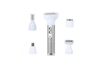 AILORIA Kit &eacute;pilateur USB 5 en 1  Evapore avec diff&eacute;rentes t&ecirc;tes (argent)