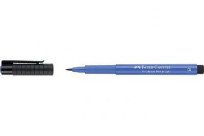  Feutre Pinceau Pitt Artist Faber Castell - Stylo B - Bleu Cobalt 