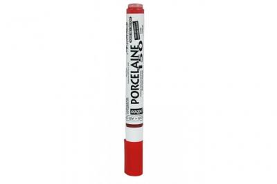PEBEO Feutre Pour Porcelaine &Agrave; Pointe Fine - Rouge &Eacute;carlate - 0,7 Mm 