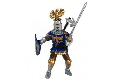 PAPO  - 39362 - Chevalier au cimier bleu 8cmX10cm