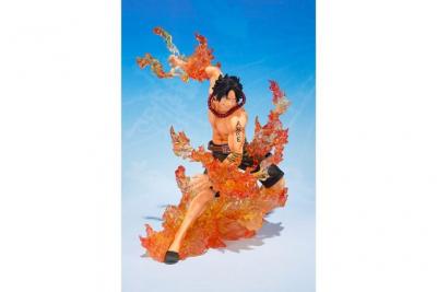 BANDAI  One Piece statuette PVC FiguartsZERO Portgas D. Ace Brother's 