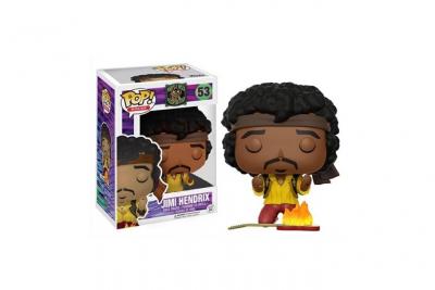 FUNKO Jimi Hendrix Monterey - Figurine en vinyle  Pop exclusive &agrave; Jimi Hendrix Monterey 