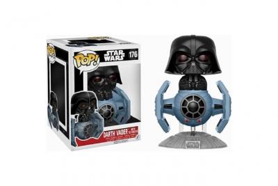  Figurine Funko Pop! Star Wars Ep.7 Exclusivit&eacute; Dark Vador dans Tie Fighter - Neuf
