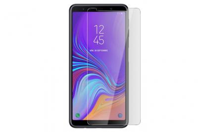 AVIZAR Film Samsung Galaxy A7 2018 Protection &eacute;cran Verre tremp&eacute; 9H 0.33 mm Transparent 