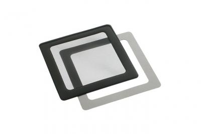 DEMCIFLEX Filtre Aimant&eacute; - 80mm - Computer Dust Filter - Noir