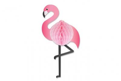 SCRAPCOOKING Flamant rose Alv&eacute;ol&eacute; -  Party