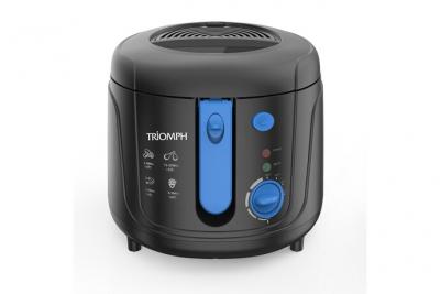 TRIOMPH Friteuse &eacute;lectrique ETF2158 2,5L 1800W, parois froides, temp&eacute;rature r&eacute;glable