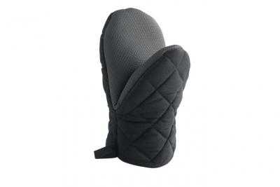 PARIS PRIX Gant pince 20 x 14.5 cm polycoton+neoprene cuistot Noir
