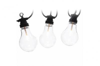 JARDIDECO Peragashop - cha&icirc;ne lumineuse avec ampoules partylight 950CM