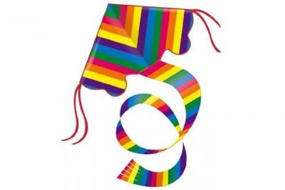 GUNTHER  Cerf-volant monofil Rainbow
