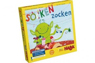 HABA  jeu d'enfant (DUSokken zoeken)