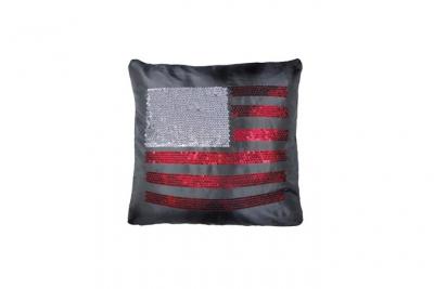 Paris Prix Housse de coussin Strass US Flag