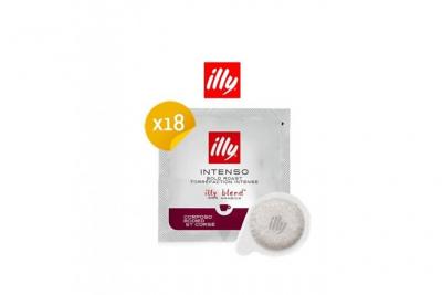 ILLY  Caf&eacute; 100 % Arabica - 18 dosettes monodoses ESE - Espresso fort